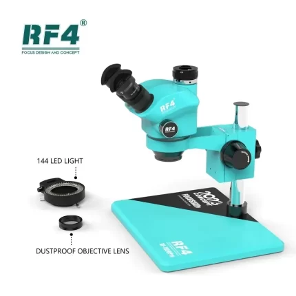 RF4 RF-7050Pro Max Trinocular Stereo Microscope with Big Base